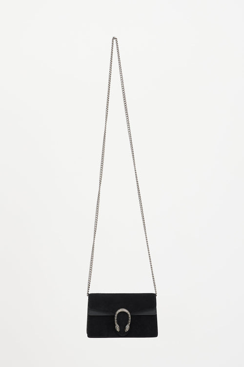 Gucci Suede Super Mini Dionysus Bag