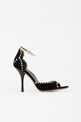 Gucci Suede Whipstitch Sandal