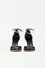 Gucci Suede Whipstitch Sandal