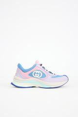 Gucci Suede & Mesh Run Sneaker