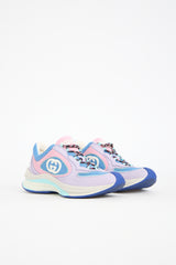 Gucci Suede & Mesh Run Sneaker