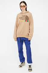 Brown Logo Hoodie Gucci
