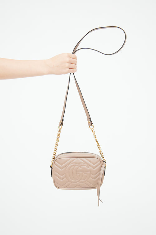 Gucci Blush GG Marmont Crossbody Bag