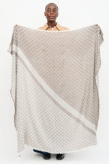 Gucci Silk & Wool GG Monogram Scarf