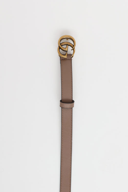 GG Marmont Thin Belt