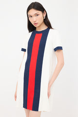 Gucci Terry Web Stripe Dress