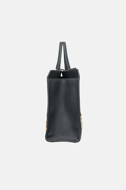 Leather Large Soft Jackie Tote Bag