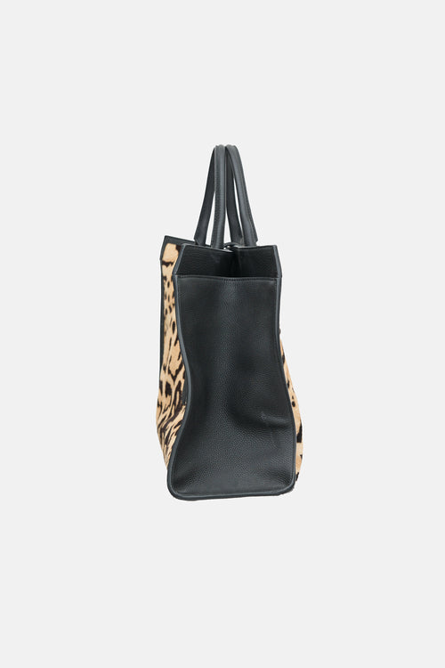 Leather Large Soft Jackie Tote Bag