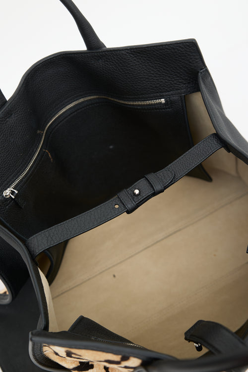 Leather Large Soft Jackie Tote Bag