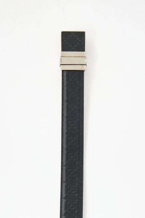 Gucci Textured Leather Belt