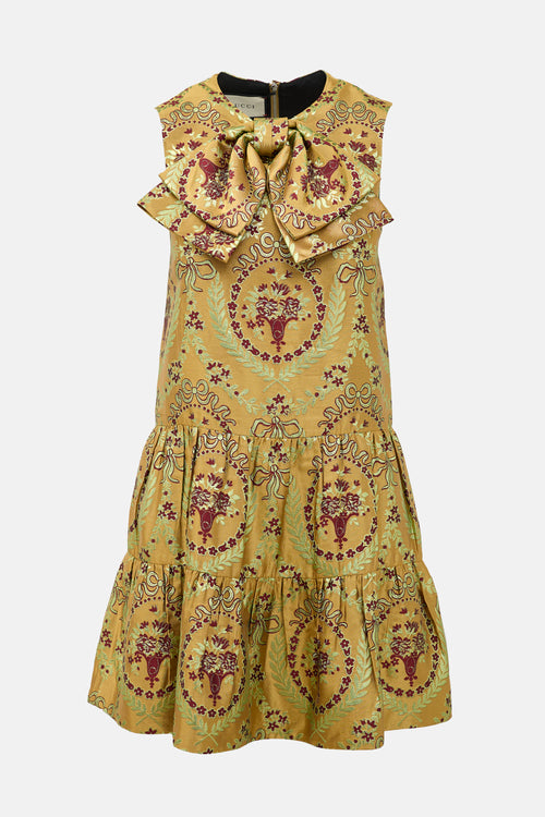 Gucci FW 2017 Jacquard Dress