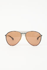Gucci GG0740S Aviator Sunglasses