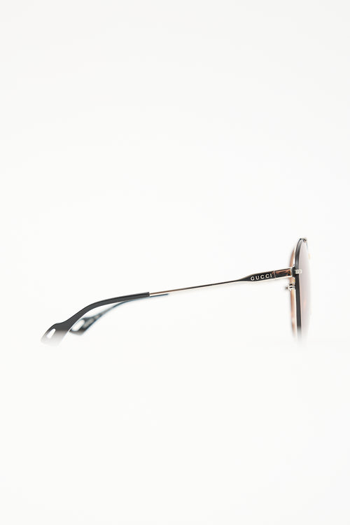 Gucci GG0740S Aviator Sunglasses