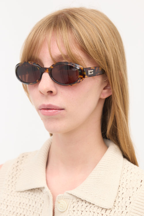 Gucci GG2419/N/S Oval Sunglasses