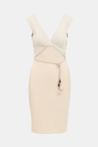 Gucci Jersey Draped Dress