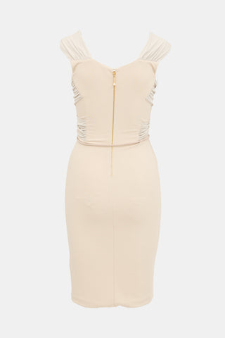 Gucci Jersey Draped Dress
