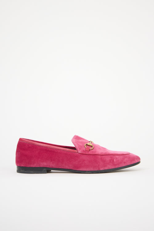 Gucci Velvet Jordaan Loafer