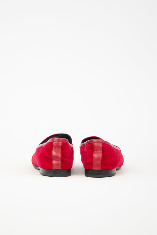 Gucci Velvet Jordaan Loafer