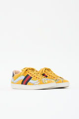 Gucci Velvet Embroidered Ace Sneaker