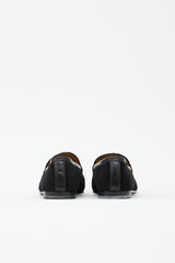 Gucci Velvet Monogram Jordaan Loafer