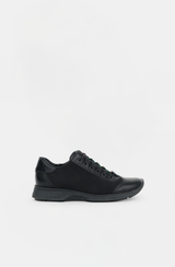 Gucci Vintage Leather Web Accent Sneaker