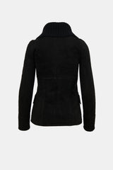 Gucci Vintage Suede Shearling Jacket