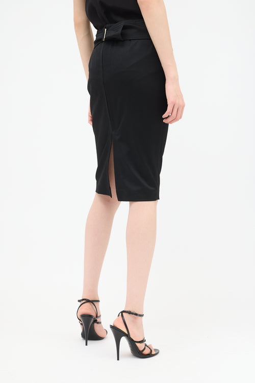 Gucci Vintage Wool Skirt