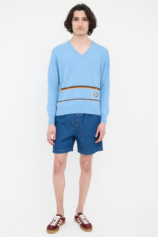 Gucci Vintage Wool Interlocking GG Sweater