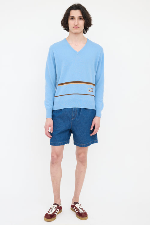 Gucci Vintage Wool Interlocking GG Sweater