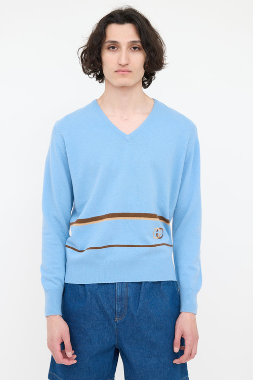 Gucci Vintage Wool Interlocking GG Sweater