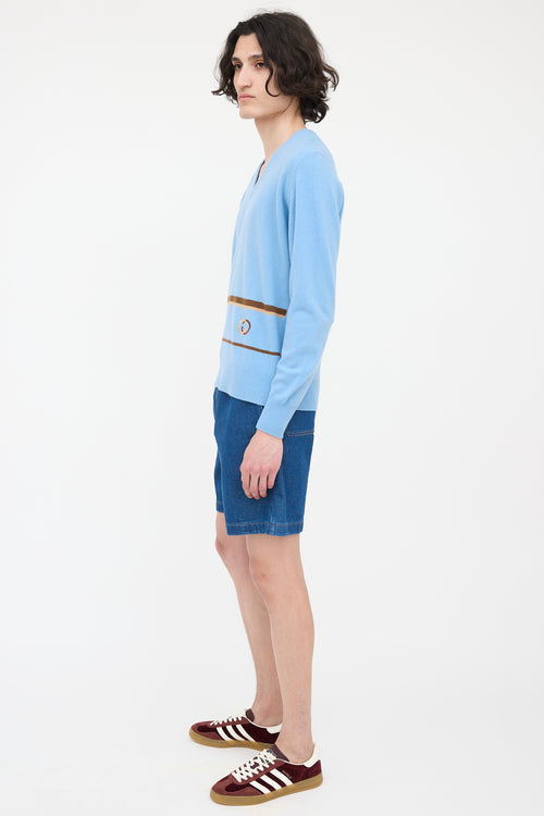 Gucci Vintage Wool Interlocking GG Sweater