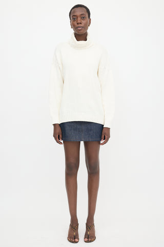 Gucci Vintage Cable Knit Sweater