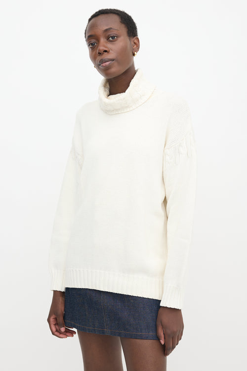 Gucci Vintage Cable Knit Sweater