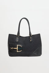 Gucci Vintage GG Monogram Hasler Tote Bag