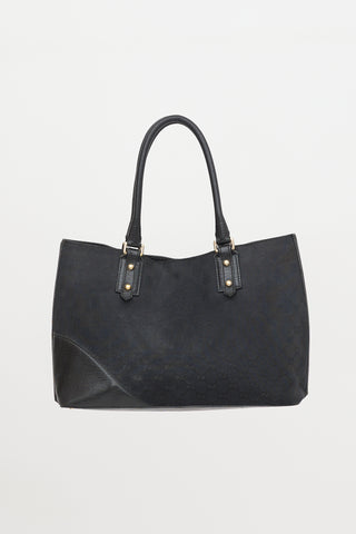 Gucci Vintage GG Monogram Hasler Tote Bag