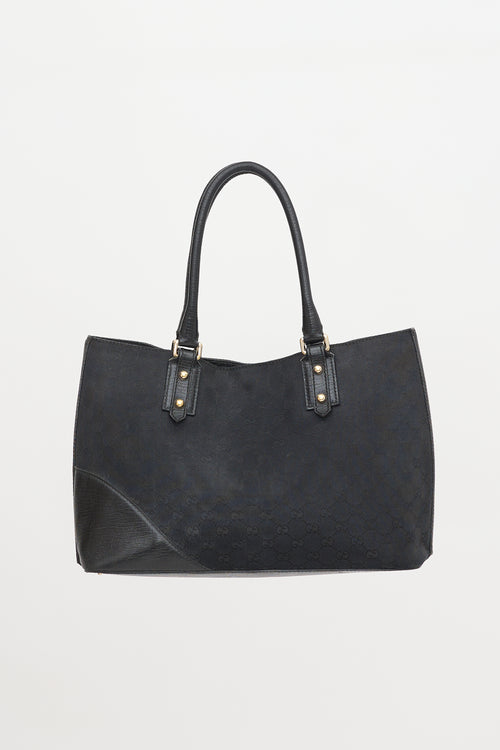 Gucci Vintage GG Monogram Hasler Tote Bag
