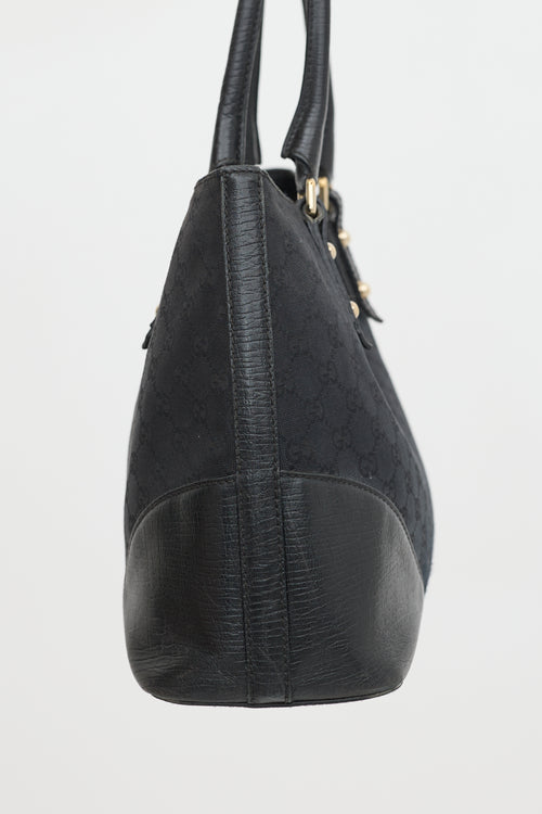 Gucci Vintage GG Monogram Hasler Tote Bag
