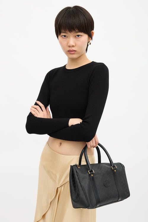 Gucci Vintage GG Boston Bag