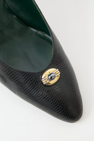 Gucci Vintage Leather Pump