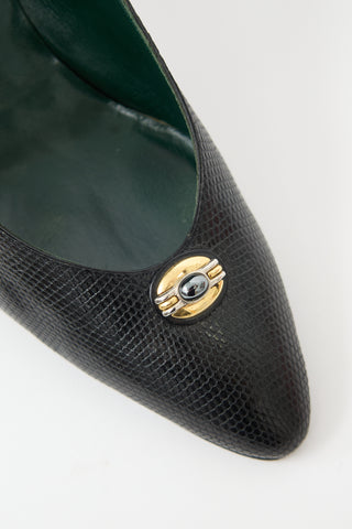 Gucci Vintage Leather Pump