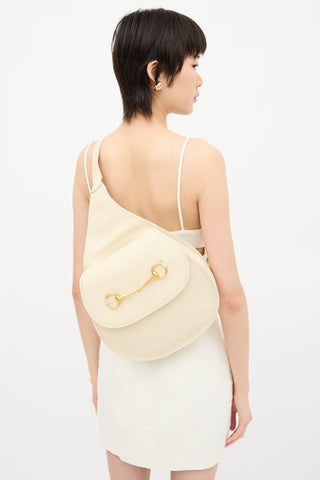 Gucci Vintage Leather Sling Bag