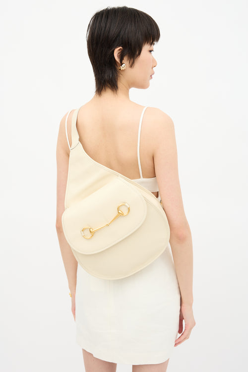 Gucci Vintage Leather Sling Bag