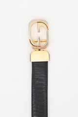 Gucci Vintage Reversible GG Slim Belt