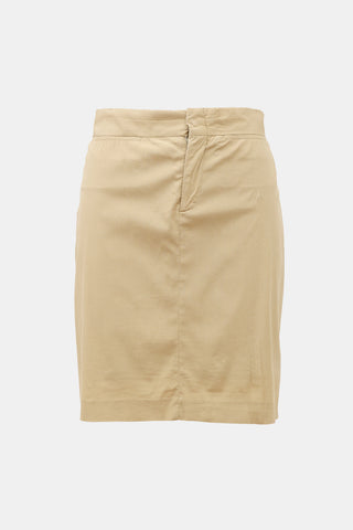 Gucci Vintage Silk Skirt