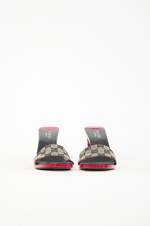 Gucci Vintage GG Supreme Sandal