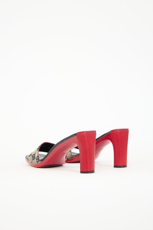 Gucci Vintage GG Supreme Sandal
