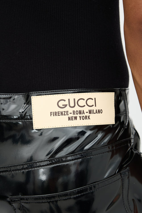 Gucci Vinyl Trouser