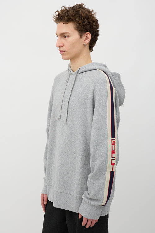 Gucci Web Stripe Hoodie