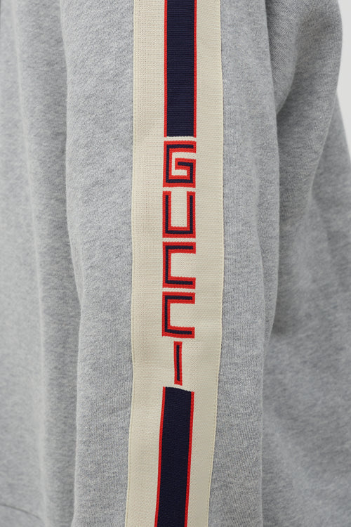 Gucci Web Stripe Hoodie