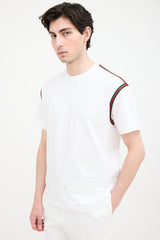Gucci Webbed Trim Logo T-Shirt